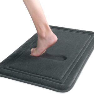 ITSOFT Bathroom Rugs, Memory Foam Bath Mat