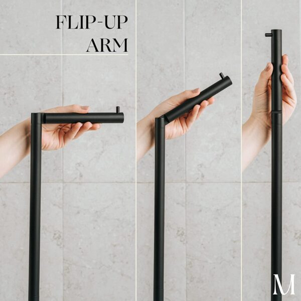 Marmolux Toilet Paper Holder Stand Free Standing, SUS304 - Image 3
