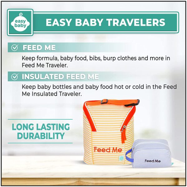 Easy Baby Travelers Packing Cubes & Pouch for Baby Item - Image 11