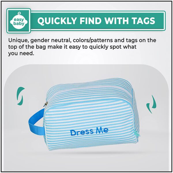 Easy Baby Travelers Packing Cubes & Pouch for Baby Item - Image 10