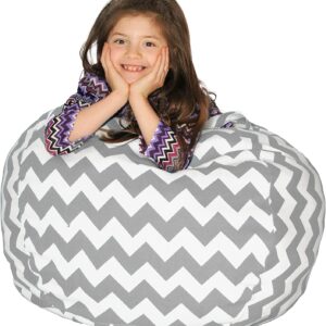 Lilly's Love Cotton Stuffed Toys Animal Bean Bag Storage Chair for Kids