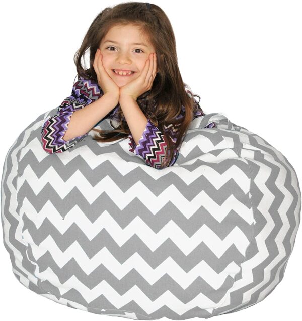 Lilly's Love Cotton Stuffed Toys Animal Bean Bag Storage Chair for Kids