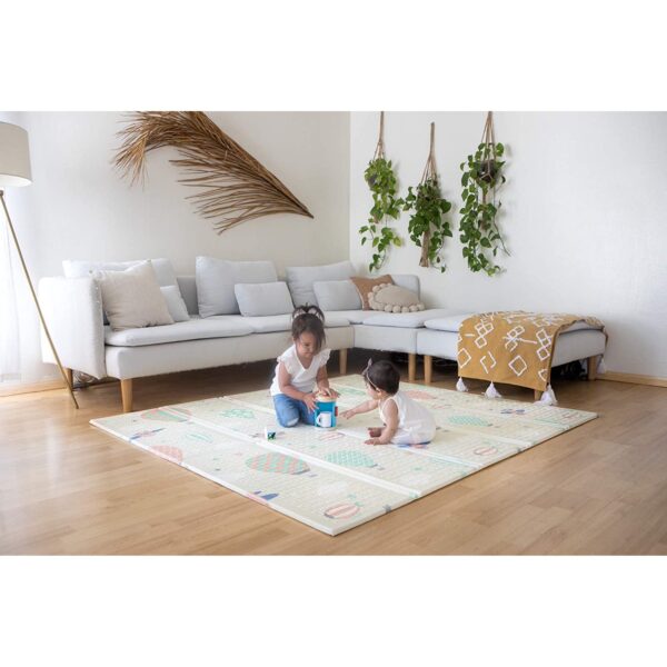 Easy Baby Nontoxic Baby Play Mat, Unisex, Extra Large 6'5 x 5'10 - Image 7