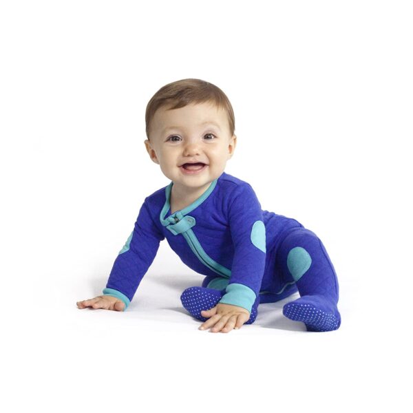 Baby Deedee Quilted Cotton Unisex Toddler Pajamas for Boys/Girls 12m-18m-24m - Image 2