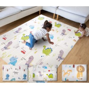 Easy Baby Nontoxic Baby Play Mat, Unisex, Extra Large 6'5 x 5'10