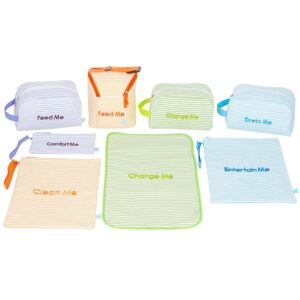 Easy Baby Travelers Packing Cubes & Pouch for Baby Item
