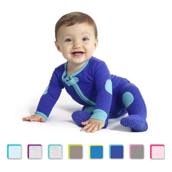 Baby Deedee Quilted Cotton Unisex Toddler Pajamas for Boys/Girls 12m-18m-24m