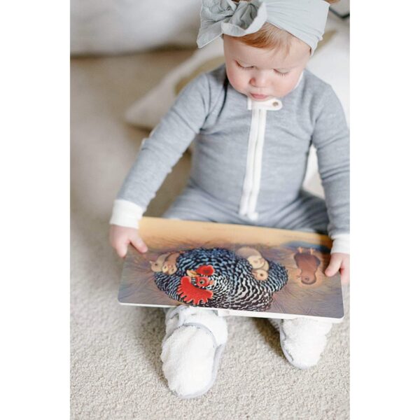 Baby Deedee Toddler Slippers, Sherpa Fleece Baby Booties, Unisex - Image 5
