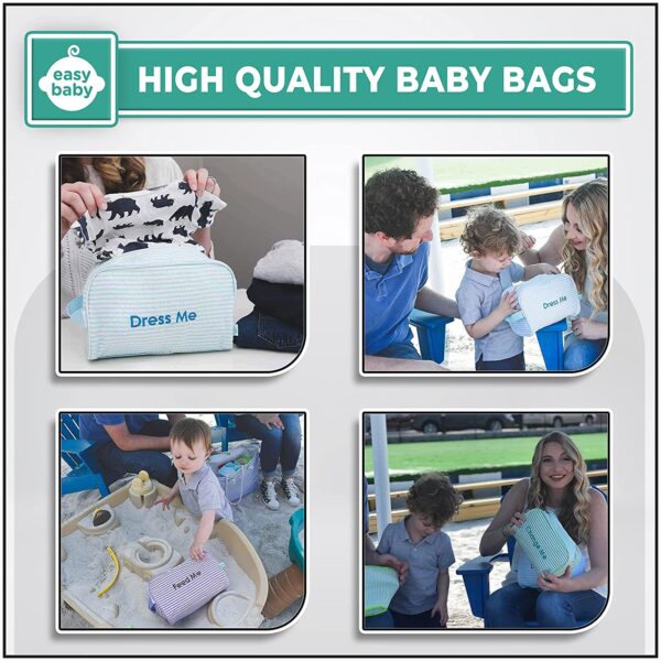 Easy Baby Travelers Packing Cubes & Pouch for Baby Item - Image 9