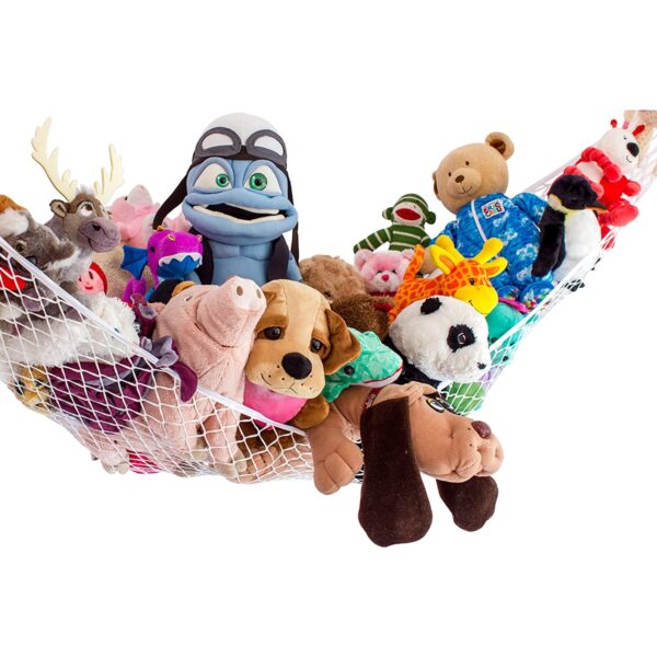 Lilly's Love Stuff Animal Storage Hammock, Polyester Toy Hanging Organizers, Unisex, 1Pack - Image 3
