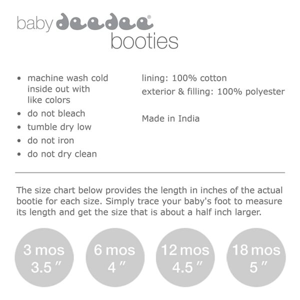 Baby Deedee Toddler Slippers, Sherpa Fleece Baby Booties, Unisex - Image 7