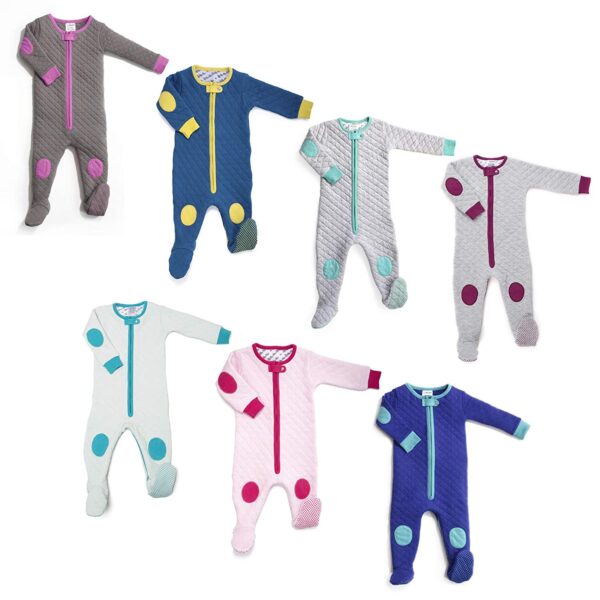 Baby Deedee Quilted Cotton Unisex Toddler Pajamas for Boys/Girls 12m-18m-24m - Image 8