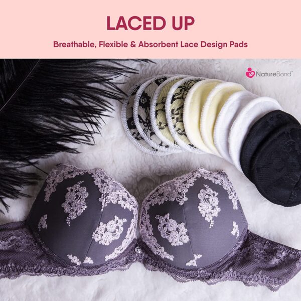 NatureBond Reusable Breast Pads / Nursing Pads for Breastfeeding,10pc - Image 4