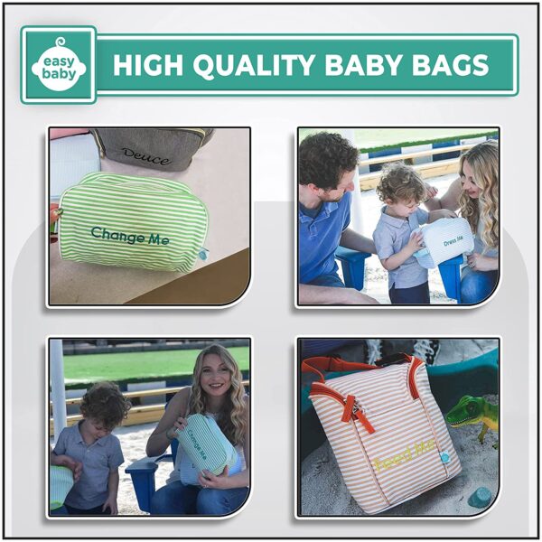 Easy Baby Travelers Packing Cubes & Pouch for Baby Item - Image 13