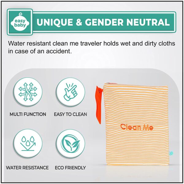 Easy Baby Travelers Packing Cubes & Pouch for Baby Item - Image 14