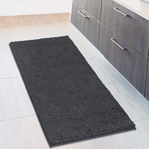 Mayshine Bathroom Rug Runner, X-Long Chenille Bath Mats