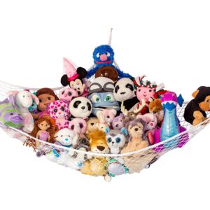 Lilly's Love Stuff Animal Storage Hammock, Polyester Toy Hanging Organizers, Unisex, 1Pack