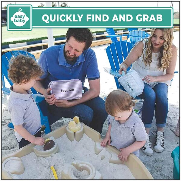 Easy Baby Travelers Packing Cubes & Pouch for Baby Item - Image 6