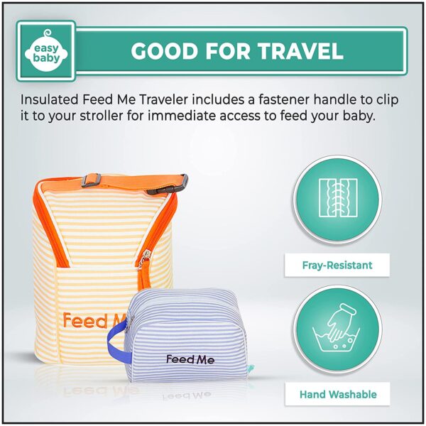 Easy Baby Travelers Packing Cubes & Pouch for Baby Item - Image 5