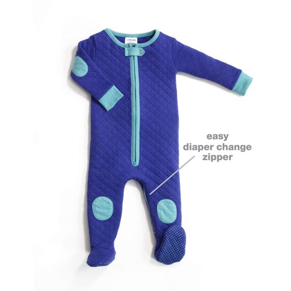 Baby Deedee Quilted Cotton Unisex Toddler Pajamas for Boys/Girls 12m-18m-24m - Image 6