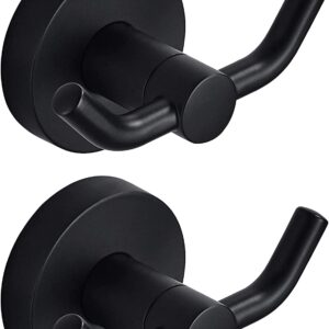 Marmolux 2pack Bathroom Hooks for Towels, Shower Wall Hooks or Kitchen Hooks