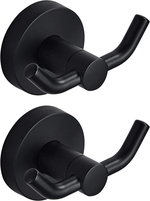 Marmolux 2pack Bathroom Hooks for Towels, Shower Wall Hooks or Kitchen Hooks