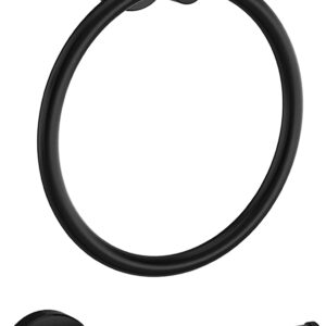 Marmolux Bathroom Set 2pcs - Hand Towel Ring + Toilet Paper Holder Wall Mount