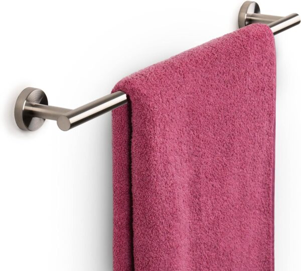 Towel Bar, SUS304 Stainless Steel Bath Towel Rack, Brushed Nickel