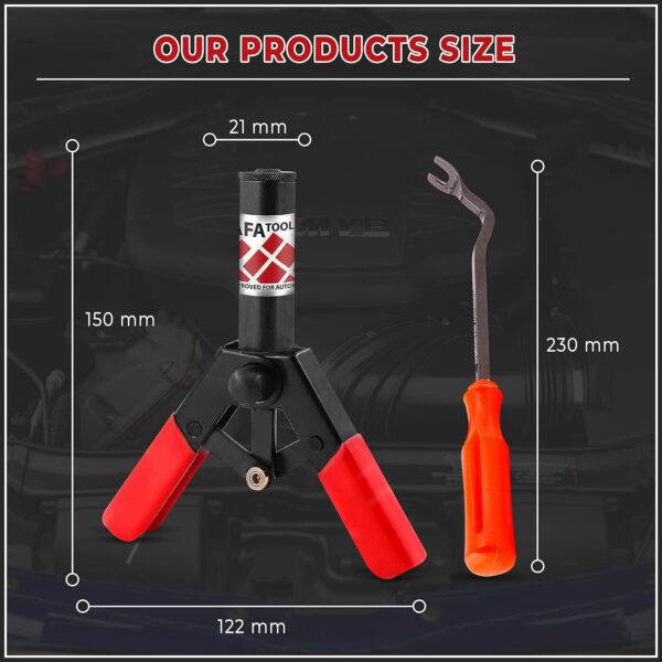 AFA Tooling Plastic Rivet Gun and Fastener Remover - Image 7