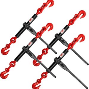 AFA Tooling 5/16"- 3/8" Chain Binders 6,600LB Load Limit - 4 Pack