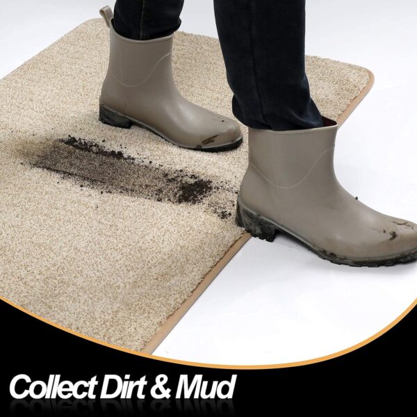 ITSOFT Indoor Door Mats for Entryway, Non-Slip Entry Mat - Image 4