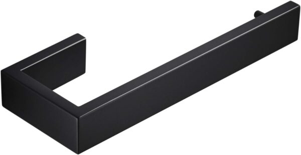 Marmolux Towel Racks for Bathroom, 8 Inch Square Towel Bar Holder, Matte Black