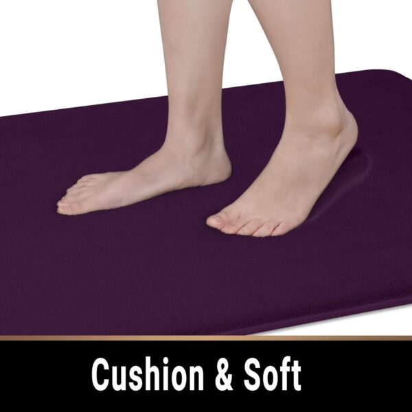 Mayshine Bathroom Rugs, Memory Foam Bath Mat - Image 4