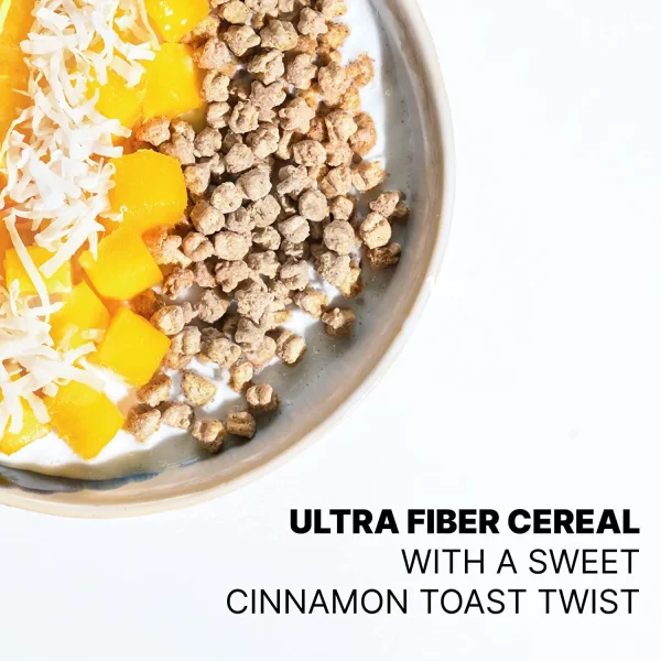 Poop Like a Champion High Fiber Cereal for Breakfast Duo: Cinnamon Toast + Honey Graham Flavor - Image 2