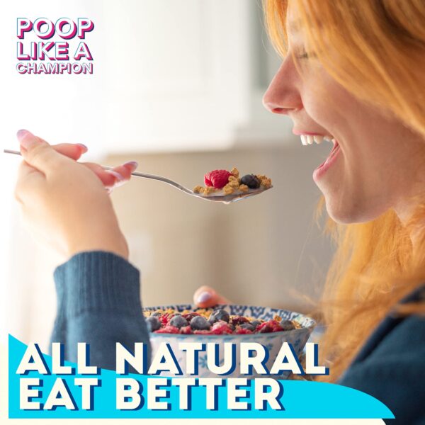 Poop Like a Champion High Fiber Cereal for Breakfast Duo: Cinnamon Toast + Original Ultra Fiber Cereal - Image 4