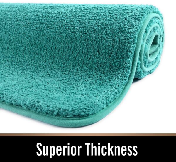 MAYSHINE Bath Mat Runner for Bathroom Rugs,Long Floor Mats,Extra Soft, Absorbent, Densely Woven Shaggy Microfiber - Image 4